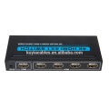 Alta qualidade 4-Port HDMI Switcher 4X1 seletor suporte 3D 4K * 2K